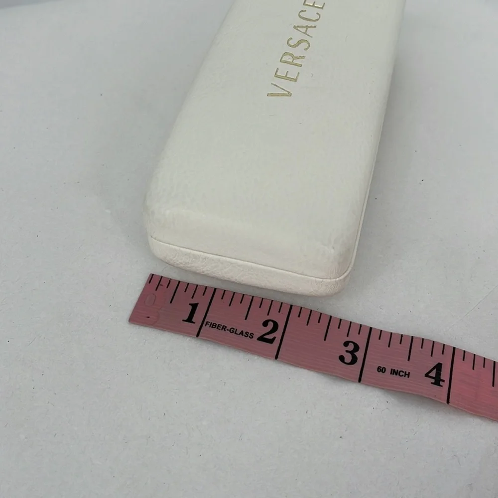 Versace Large Eyeglasses/Sunglasses‎ Case White